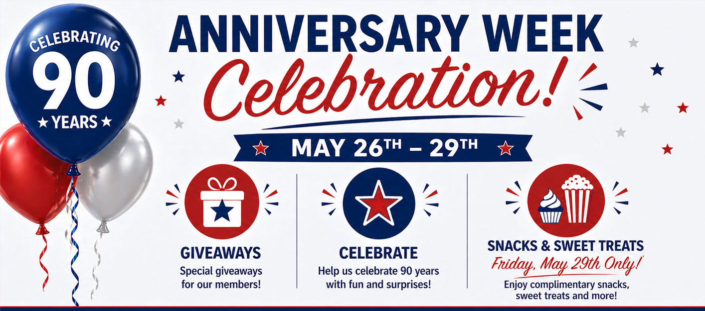 Week Long Celebration - May 26th thru the 29th