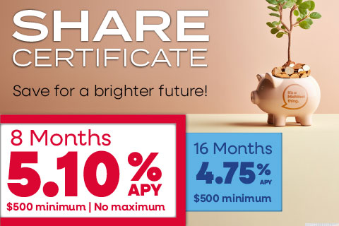 Share Certificate Special
