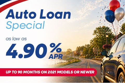 90th Anniversary Auto Loan Special